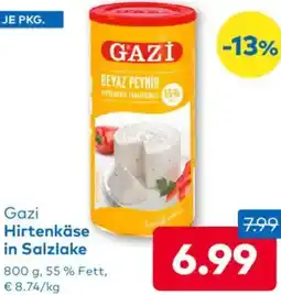 T&G Gazi Hirtenkäse in Salzlake Angebot