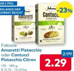 T&G Falcone Amaretti Pistacchio oder Cantucci Pistacchio Citron Angebot