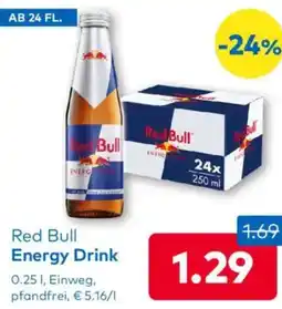 T&G Red Bull Energy Drink Angebot