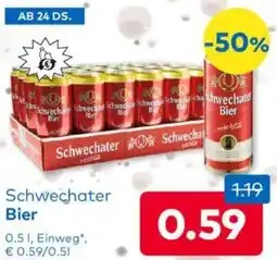 T&G Schwechater Bier Angebot