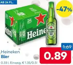 T&G Heineken Bier Angebot