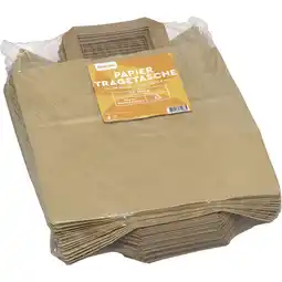 Metro Papiertaschen Braun, Preisangabe ohne MwSt. (Preis inkl. MwSt. 14,99 €), METRO Angebot