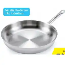 Hofer Edelstahl Bratpfanne Ø 28 cm HOFER Angebot
