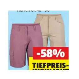 Hofer Damen-/Herren-Wander Shorts HOFER Angebot