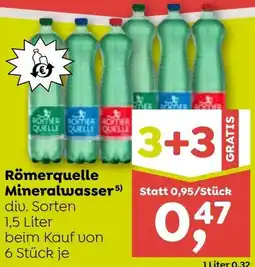 ADEG Römerquelle Mineralwasser Angebot