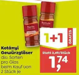 ADEG Kotányi Gewürzgläser Angebot