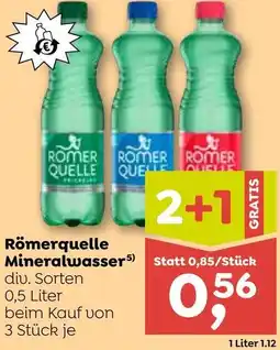 ADEG Römerquelle Mineralwasser5 Angebot