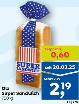 ADEG Ölz Super Sandwich Angebot