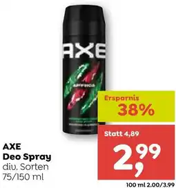 ADEG Axe Deo Spray Angebot