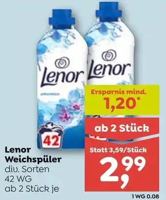 ADEG Lenor Weichspüler Angebot