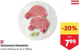 MPreis Schweine-Koteletts Angebot