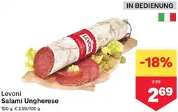 MPreis Levoni Salami Ungherese Angebot