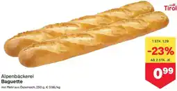 MPreis Alpenbäckerei Baguette Angebot