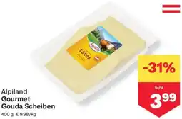 MPreis Alpiland Gourmet Gouda Scheiben Angebot