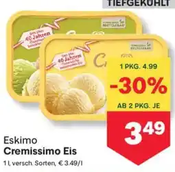MPreis Eskimo Cremissimo Eis Angebot