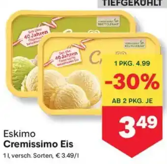 MPreis Eskimo Cremissimo Eis Angebot