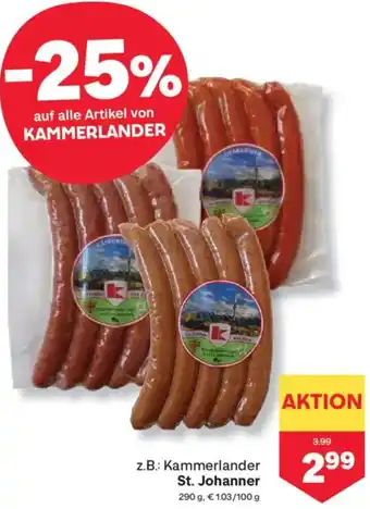 MPreis Kammerlander St. Johanner Angebot