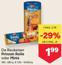 MPreis De Beukelaer Prinzen Rolle oder Minis Angebot