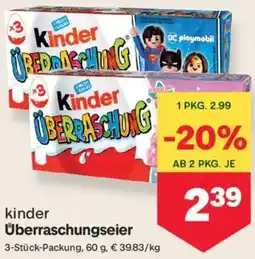 MPreis Kinder Überraschungseier Angebot
