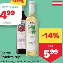MPreis Darbo Fruchtsirup Angebot