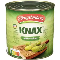 Metro Gewürzgurken Knax od. Gurken Schnitzel, Preisangabe ohne MwSt. (Preis inkl. MwSt. 5,82 €), METRO Angebot