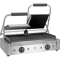 Metro Kontaktgrill Doppelt GPG2201, Preisangabe ohne MwSt. (Preis inkl. MwSt. 238,80 €), METRO Angebot