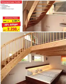 Josef Steiner Holzwangentreppe Forsthof Angebot