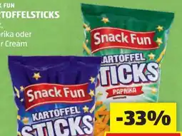 Hofer Snack Fun Kartoffel-Sticks Angebot