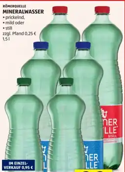 Hofer Römerquelle Mineralwasser Angebot