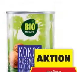 Hofer Bio Natura Bio-Kokosnussmilch Angebot