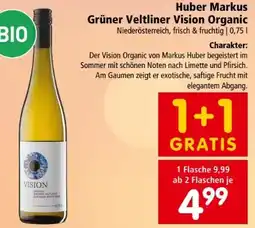 Interspar Markus Huber Grüner Veltliner Vision Organic Angebot