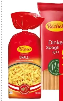 Interspar Recheis Goldmarke Teigwaren Angebot