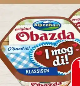 Spar Alpenhain Obazda Angebot
