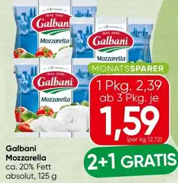 Spar Galbani Mozzarella Angebot
