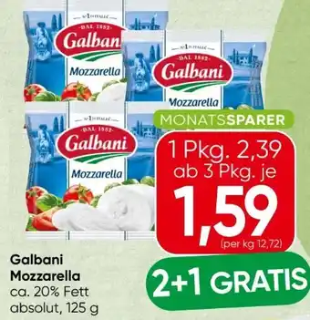 Spar Galbani Mozzarella Angebot