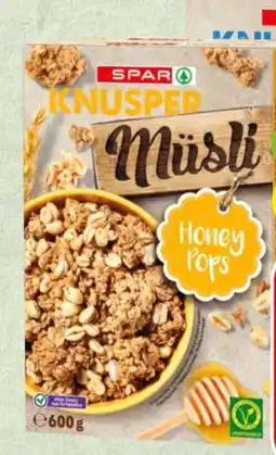 Spar Spar Knuspermüsli Angebot