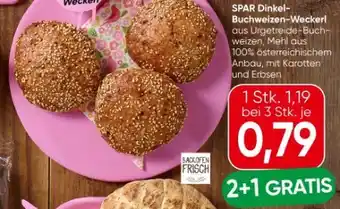 Spar Spar Dinkel-Buchweizen-Weckerl Angebot
