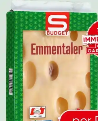 Spar S Budget Emmentaler Angebot