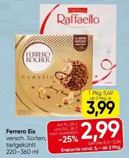 Spar Ferrero Eis Angebot