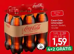 Spar Coca Cola Limonaden Angebot