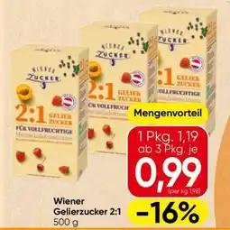 Spar Wiener Gelierzucker 2:1 Angebot