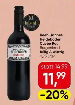 Spar Reeh Hannes Heideboden Cuvée Rot Angebot