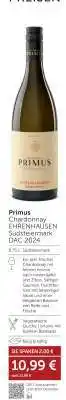 Interspar Primus Chardonnay EHRENHAUSEN Südsteiermark DAC 2024 Angebot