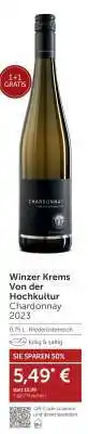 Interspar Winzer Krems Von der Hochkultur Chardonnay 2023 Angebot