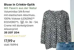 Tchibo Eduscho Bluse in crinkle-optik Angebot