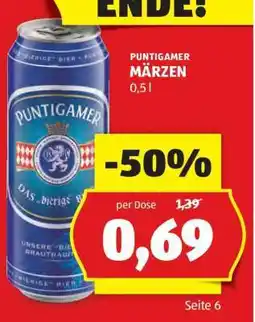 Hofer Puntigamer Märzen Angebot