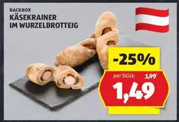 Hofer BACKBOX KÄSEKRAINER IM WURZELBROTTEIG Angebot