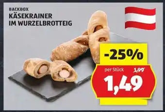 Hofer BACKBOX KÄSEKRAINER IM WURZELBROTTEIG Angebot