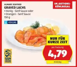 Hofer ALMARE SEAFOOD GRAVED LACHS Angebot