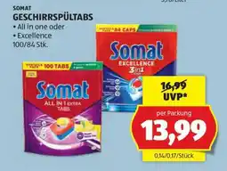 Hofer Somat Geschirrspültabs Angebot